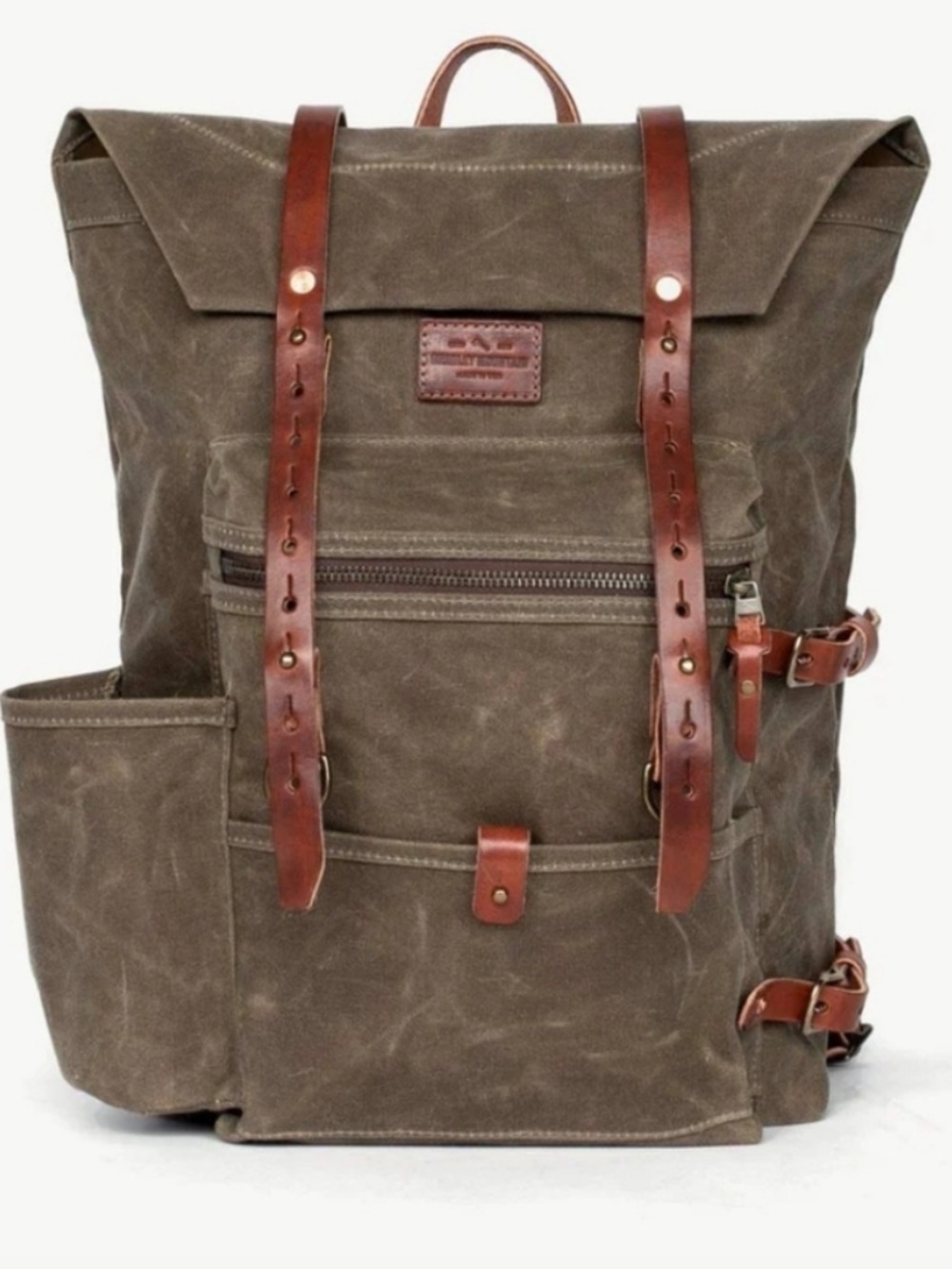 Bradley Mountain The Wilder Bag-Field Tan Incredible Waxed Canvas bag Backpack
